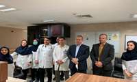 در استانه عید قربان عیادت معاون سیاسی استاندار خراسان شمالی ار امم جمعه اهل سنت کهنه جلگه 