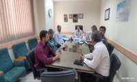 جلسه بررسی و ارتقا کانون بسیج بیمارستان امام حسن ع و تبریک به ریاست جدید 