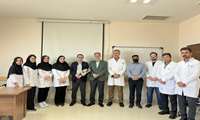 تبریک و قدردانی از ریاست بیمارستان به مناسبت روز معلم